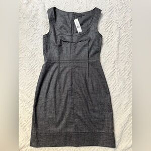 Theory Charcoal Mini Dress